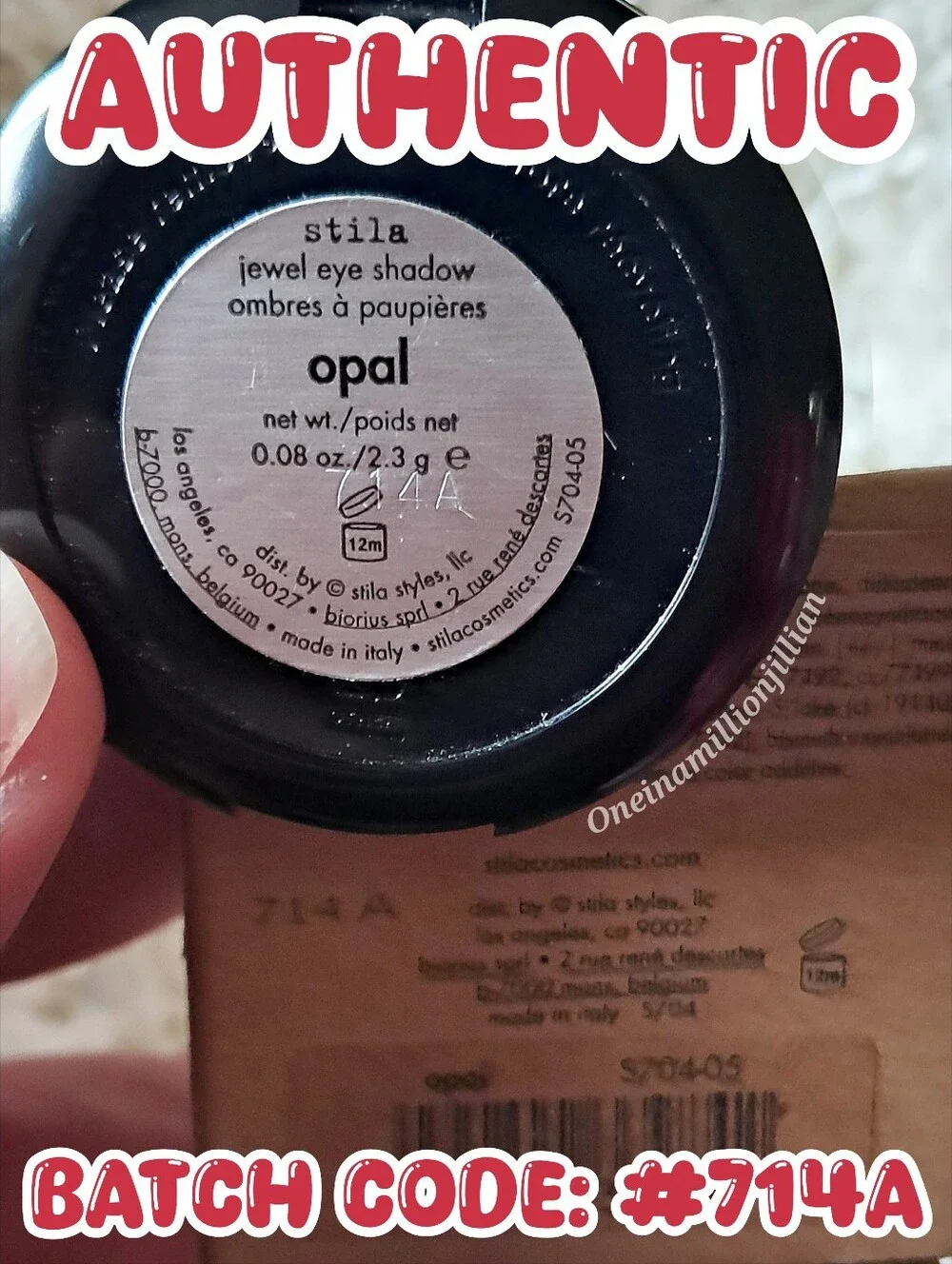 Stila Jewel Eyeshadow Single - Opal